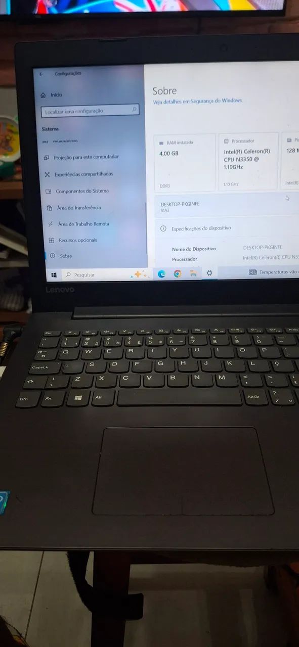 Notebook Lenovo IdeaPad 320 - Com SSD 240GB  - Foto 5