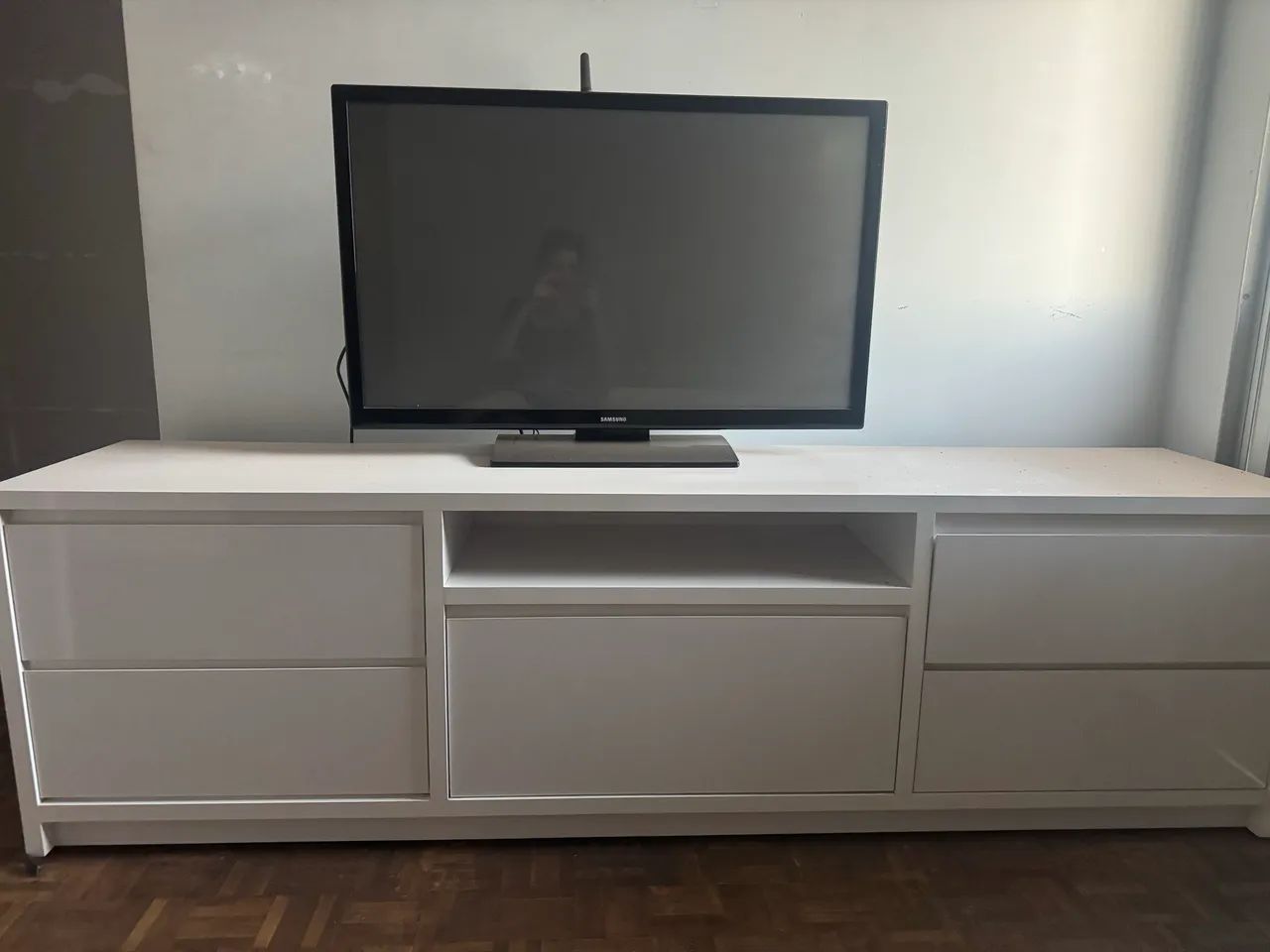 Rack branco MDF PURO REFORÇADO - Foto 5