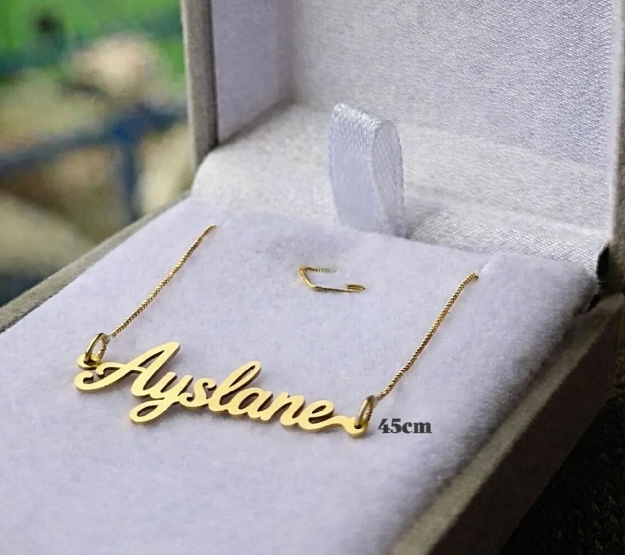 COLAR PERSONALIZADO OURO18k/750 - Foto 2