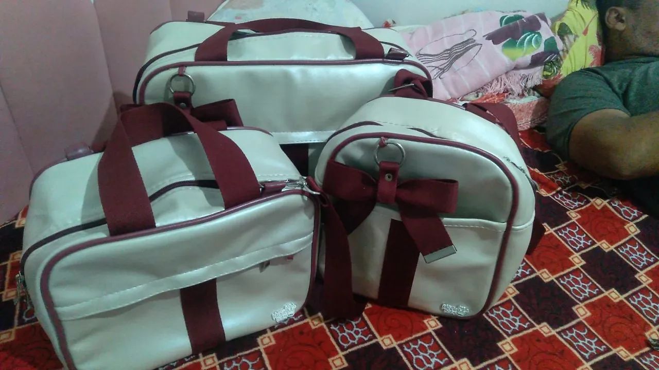 Bolsa maternidade unisex 