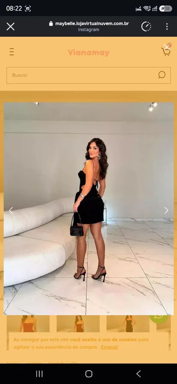 Vestido Preto Curto - Foto 3