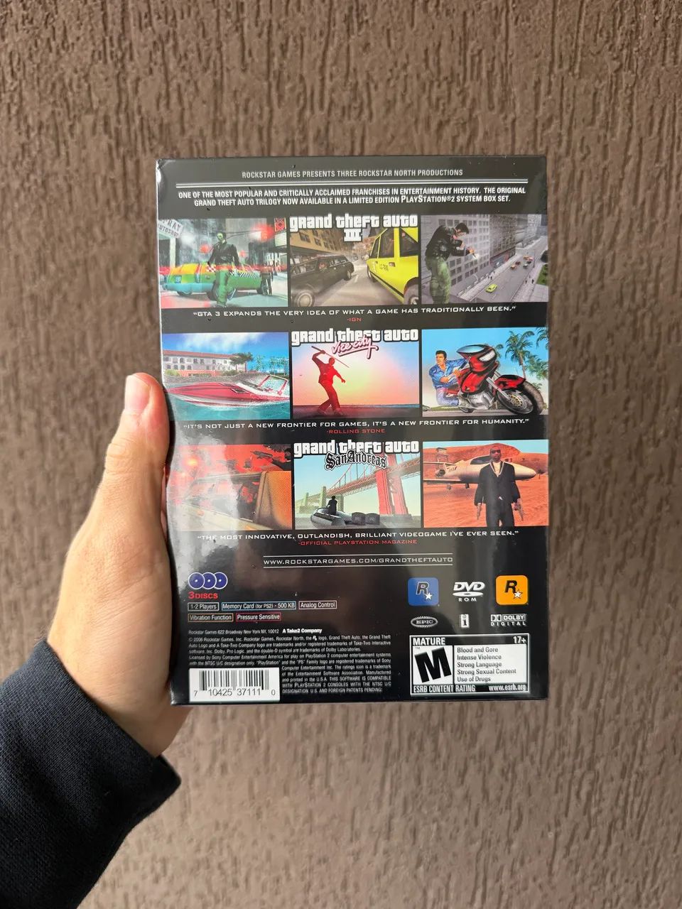GTA trilogy ps2 original lacrado  - Foto 2