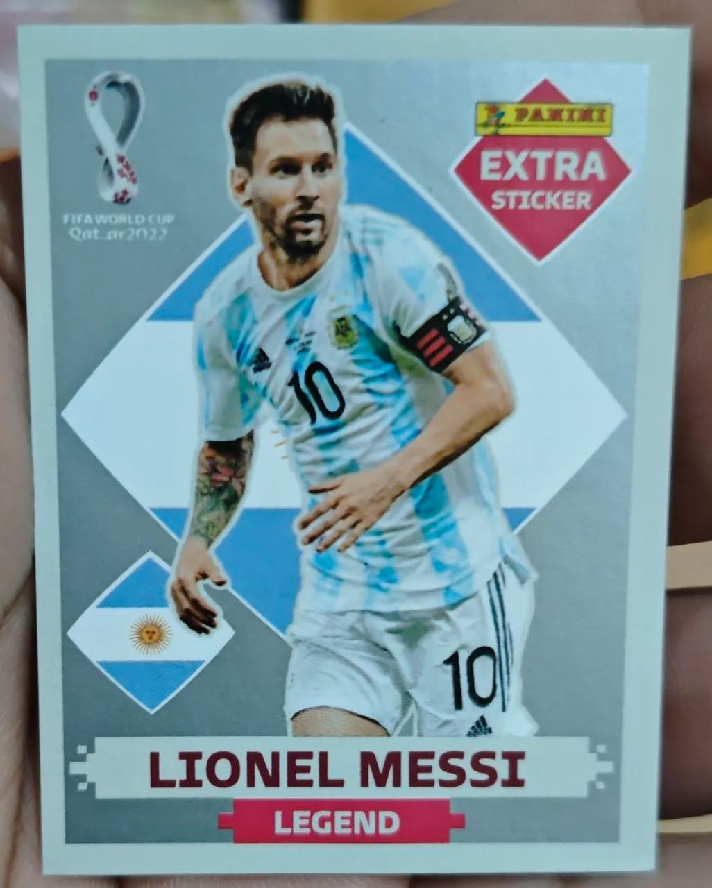 Lionel Messi Legends Dourada, Prata, Bronze, Bordô Copa22 - Foto 2