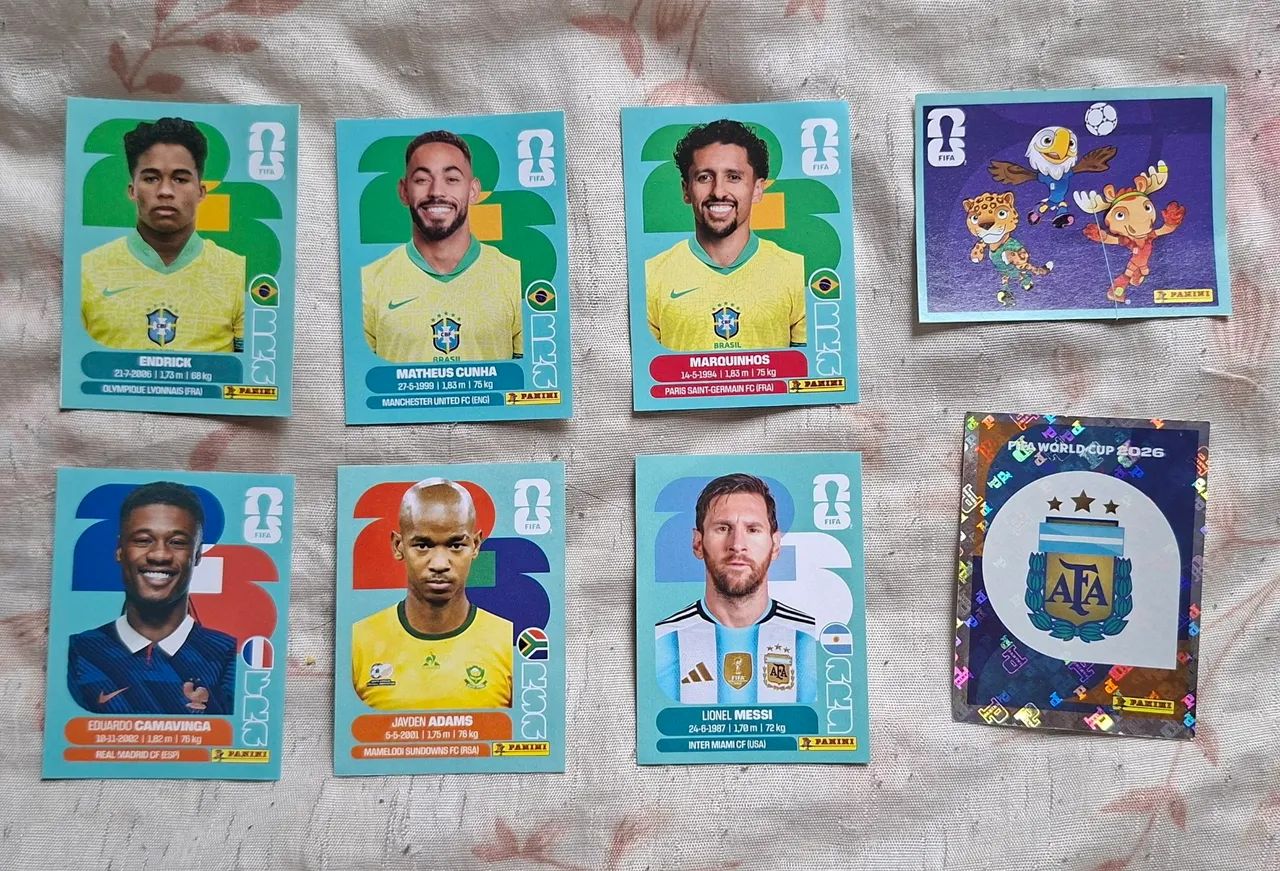 Figurinhas da copa 2026 - Foto 5