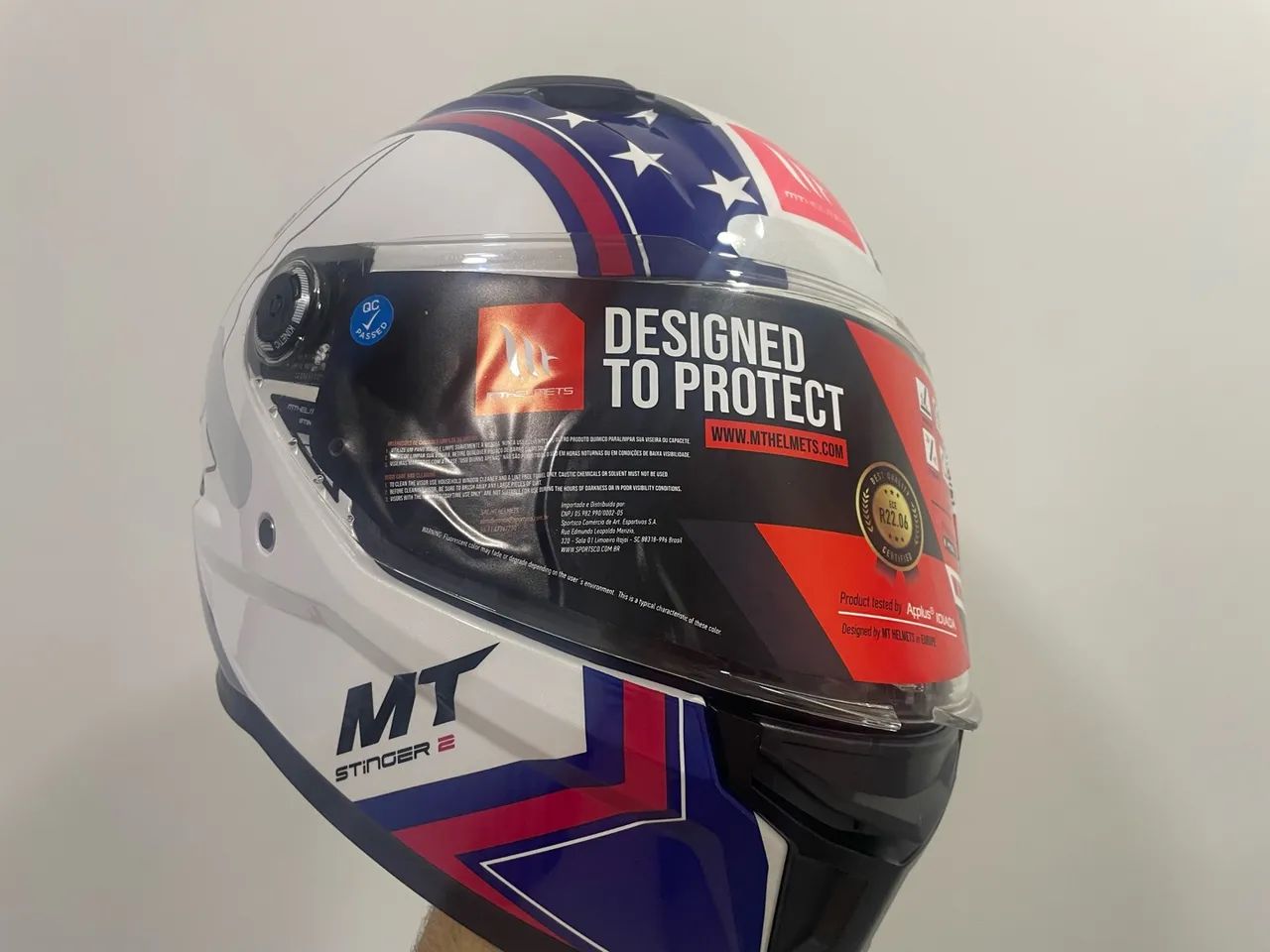Capacete MT Stinger 2 - NF - Garantia  - Foto 4
