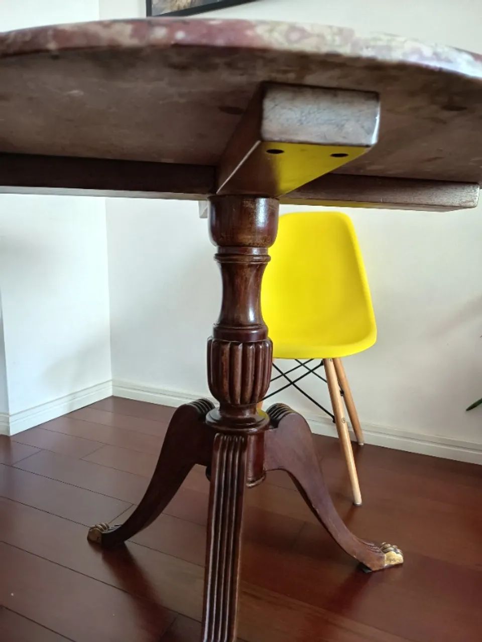 Mesa de jantar de mármore pequena - Foto 3