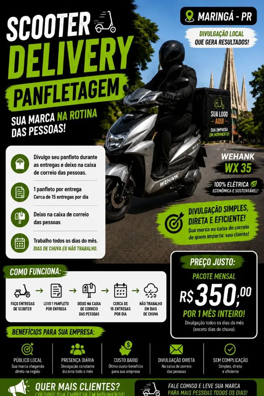 Divulgação para Empresas em Maringá | Panfletagem e Marketing Local