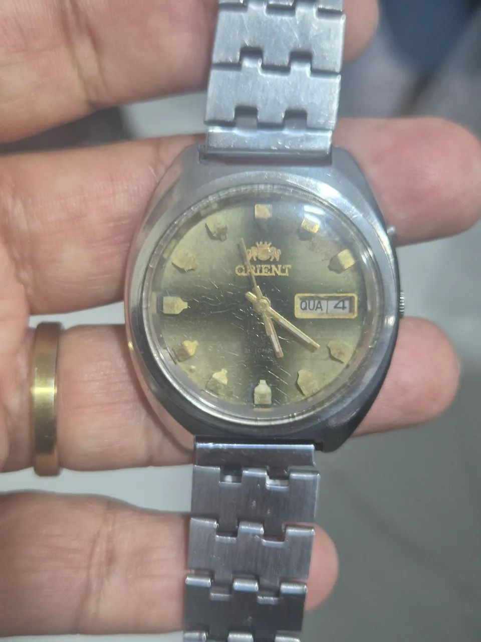 Relógio ORIENT AUTOMÁTICO VINTAGE   -   TODO REVISADO - Foto 2