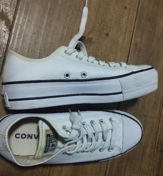 Tênis ALL star converse plataforma  - Foto 4