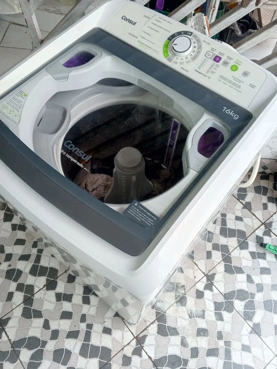 MÁQUINA DE LAVAR ROUPAS CÔNSUL 16KG 110V ENTREGO 