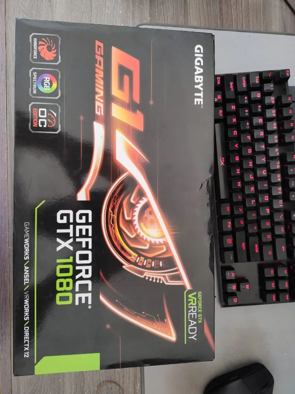 NVIDIA GEFORCE GTX 1080 GIGABYTE G1 GAMING 8G