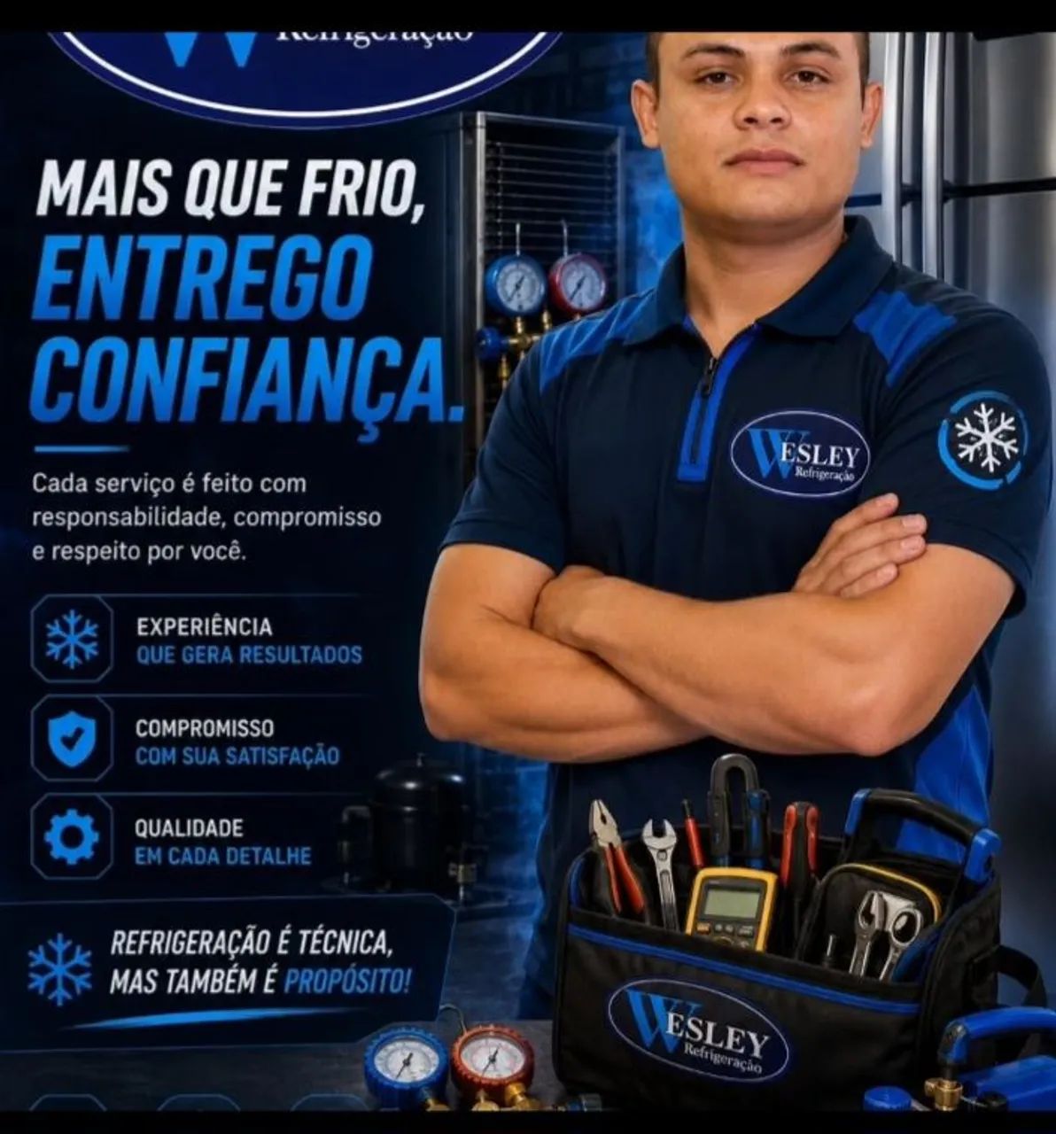 Trabalhamos com Refrigeração 