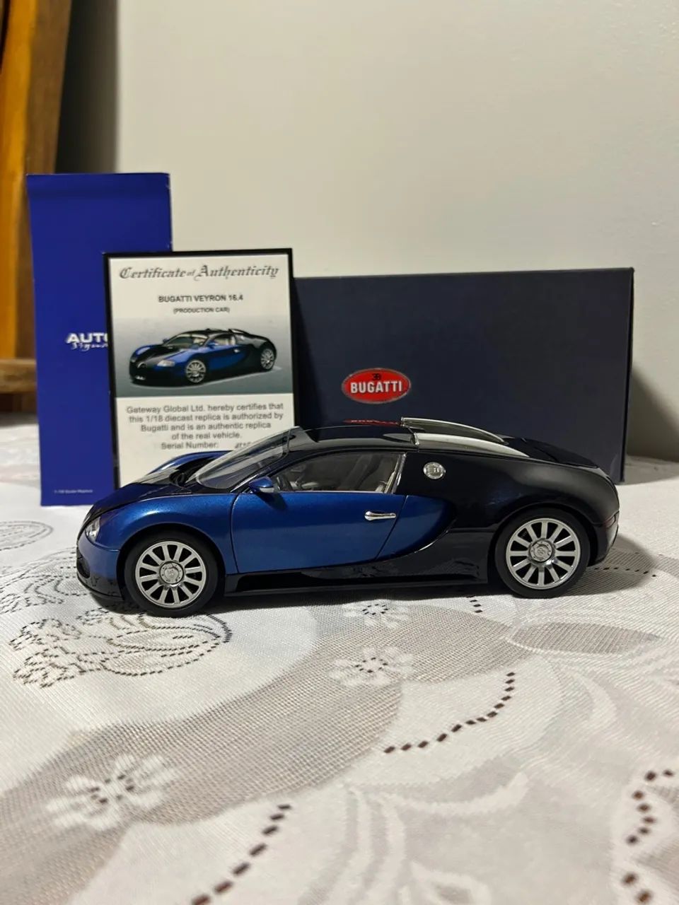 1:18 AUTOART Signature Bugatti Veyron 16.4 - Foto 3