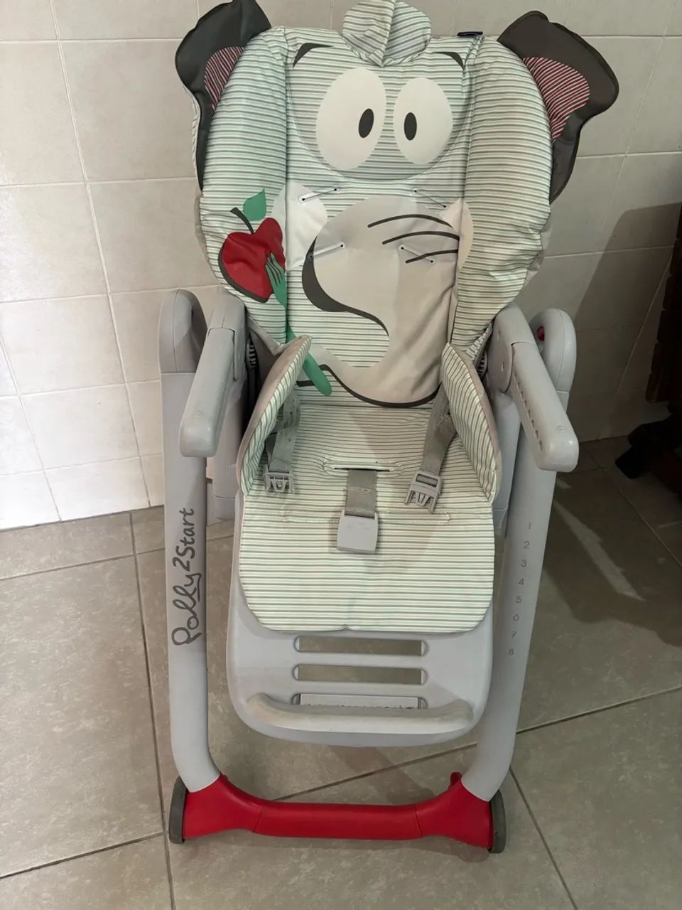 Cadeira de alimentação Chicco Polly 2 Start  - Foto 4