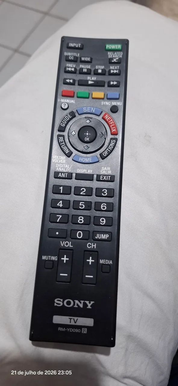 Controle remoto original TV sony - Foto 3