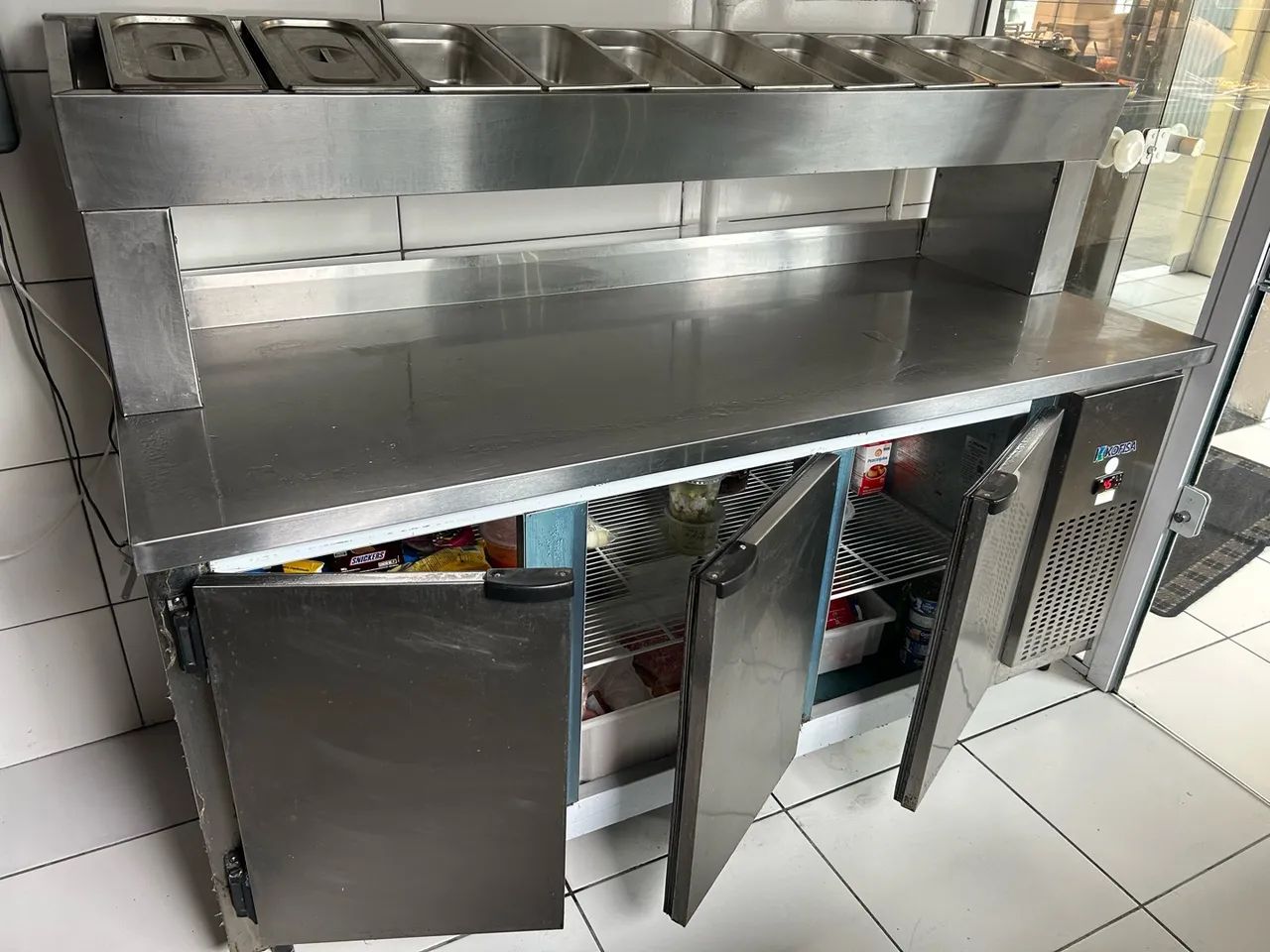Bancada refrigerada para pizzaria  - Foto 5