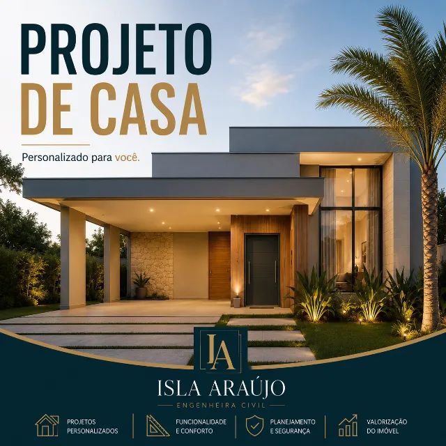 Projeto de Casa Personalizado | Engenheira Civil