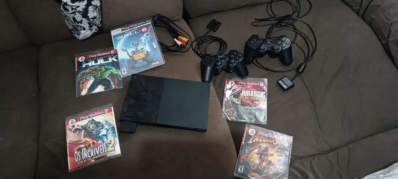 PS2 com cds completo 