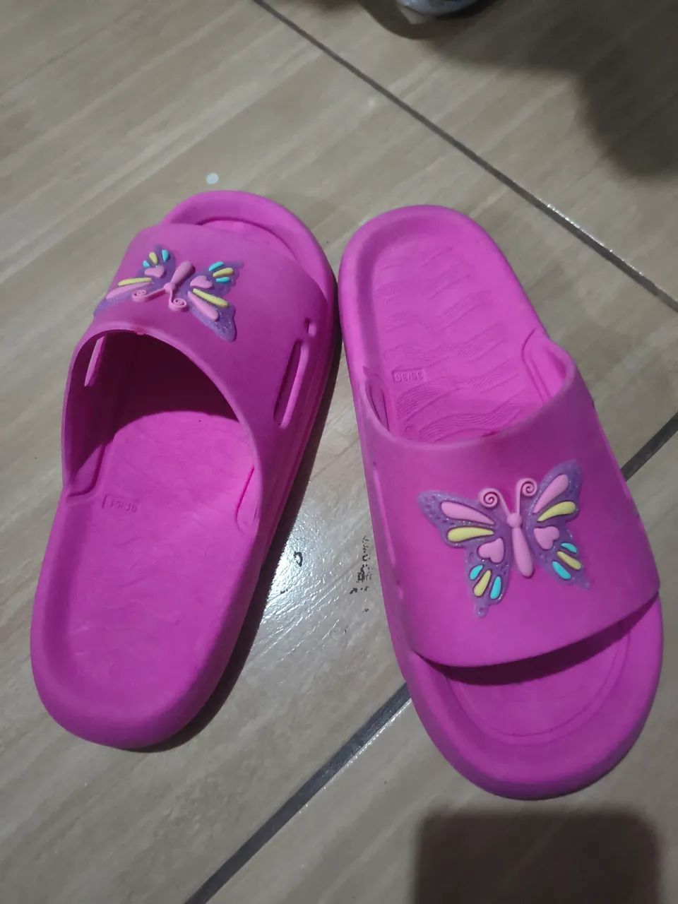 Chinelo rosa feminino 35  - Foto 3