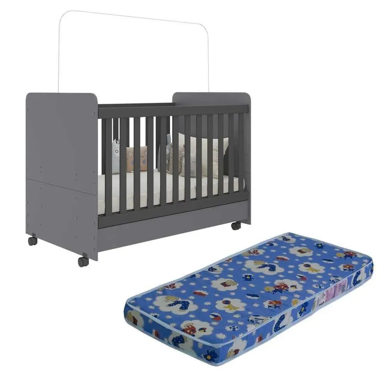 Doação de berço Americano 3 em 1 - Foto 3