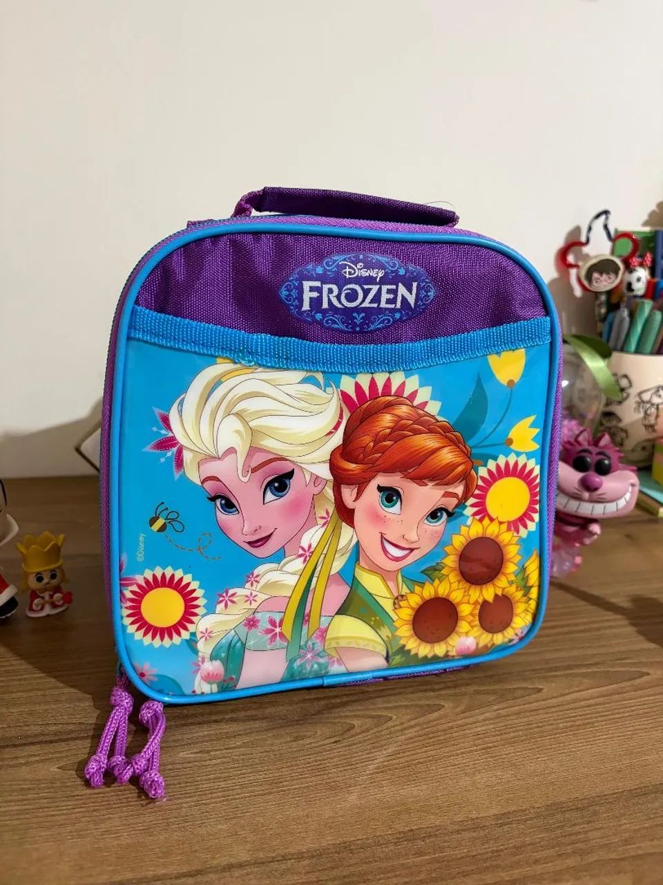 Lancheira Escolar Térmica Frozen Disney - Foto 3