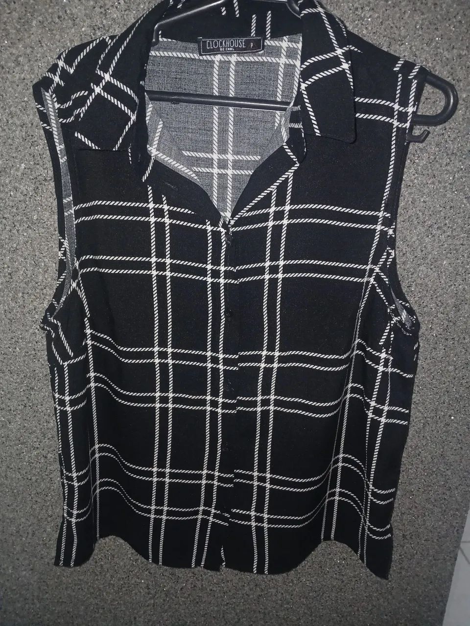Blusa xadrez P -  CeA  - Foto 2