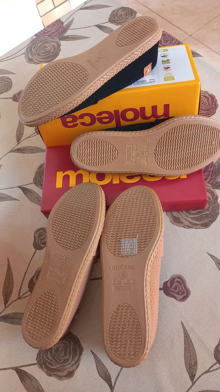 Sapatos Moleca 2 Par n/38 novo - Foto 5