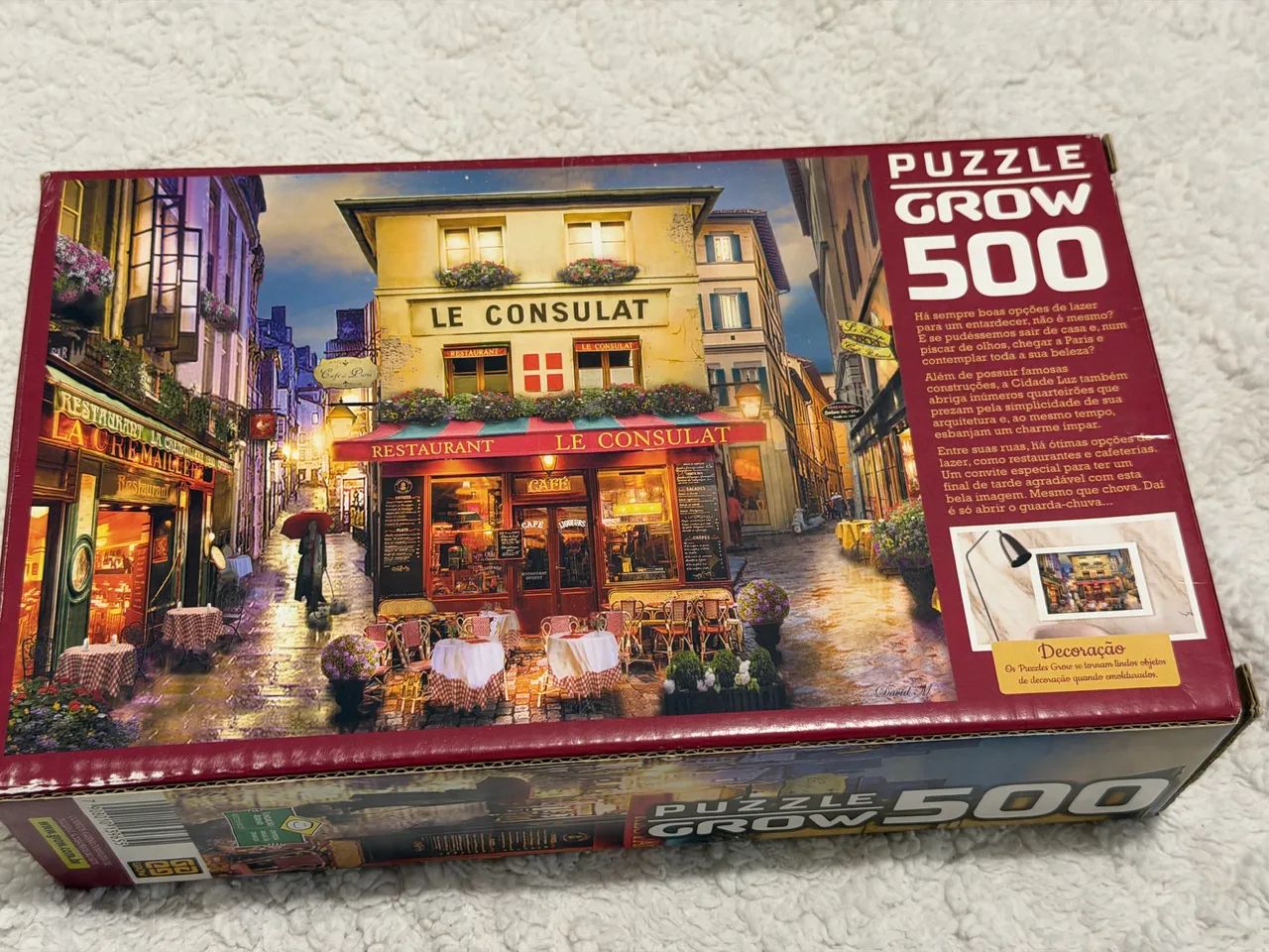 Quebra cabeça 500 peças Grow Café em Paris - Foto 2