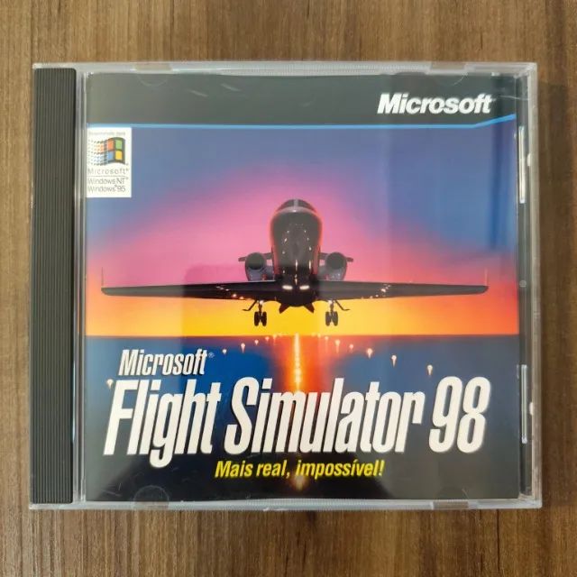 CD-ROM Microsoft Flight Simulator 98