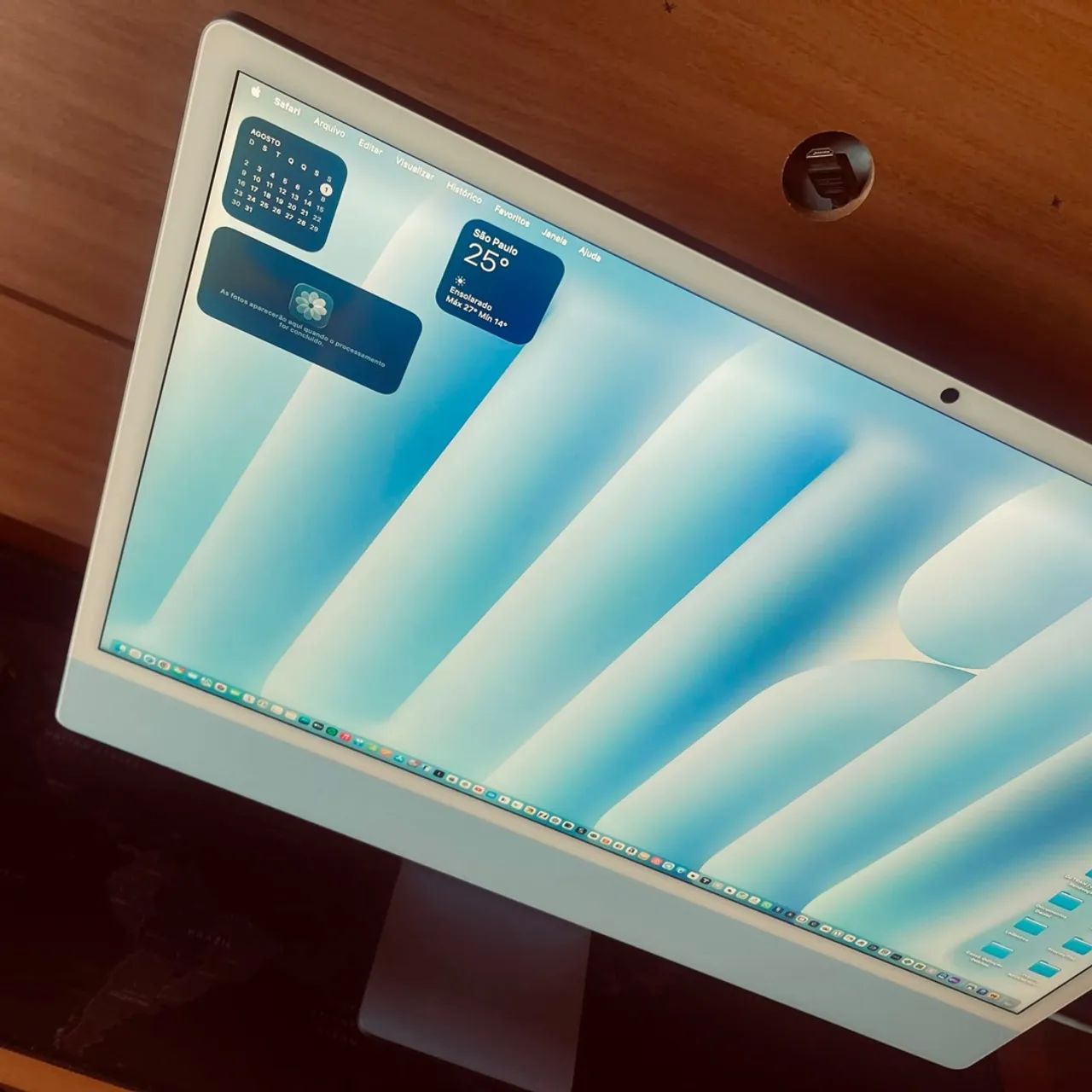 APPLE iMAC 24? RETINA 4.5K - CHIP M4 - 16GB - SSD 256GB - AZUL