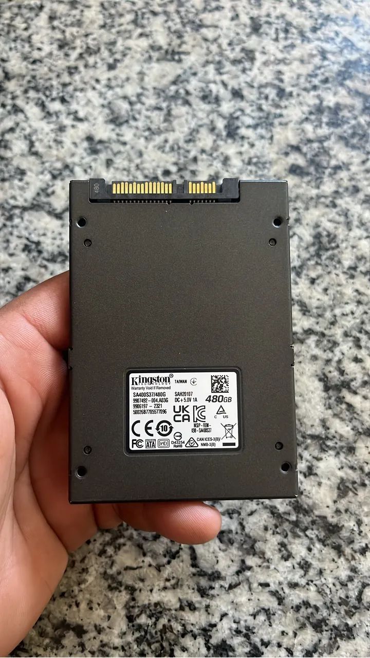 Ssd kingston 480gb