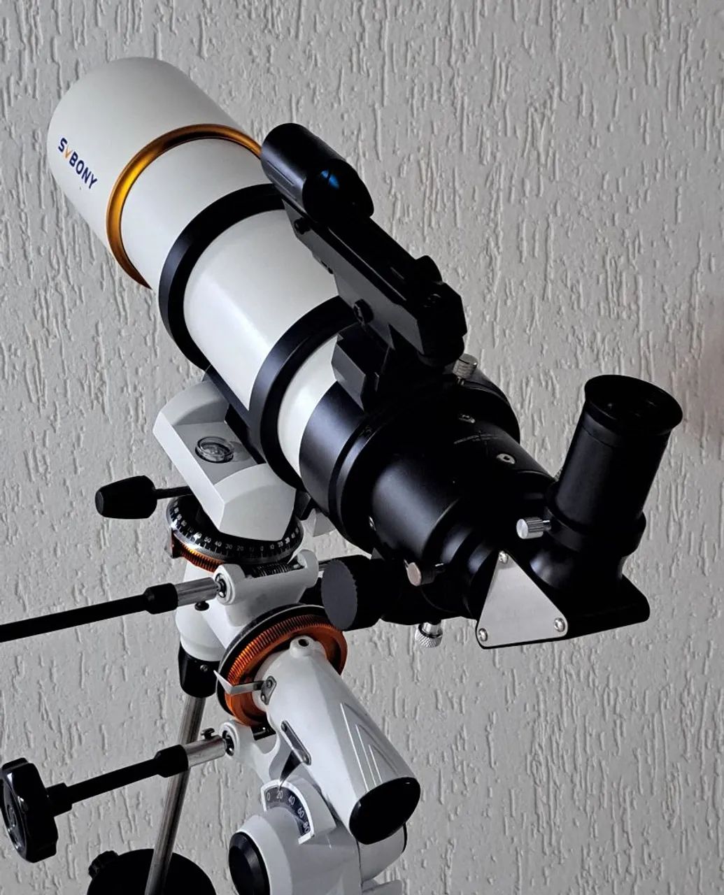 Telescópio Refrator 90mm, SV48P, SVBony, Montagem EQ3 - Foto 4