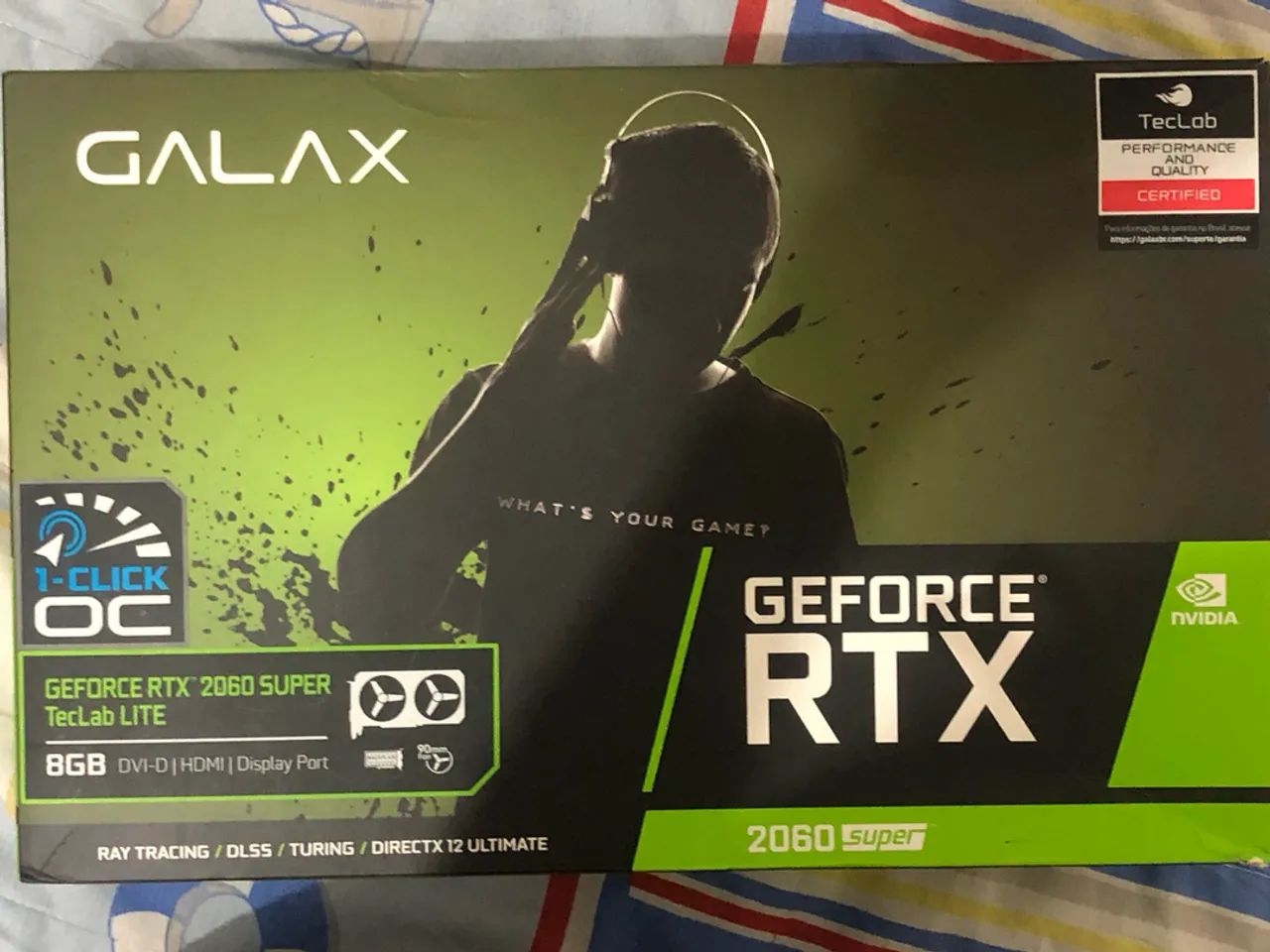 RTX 2060 8G SUPER único dono 