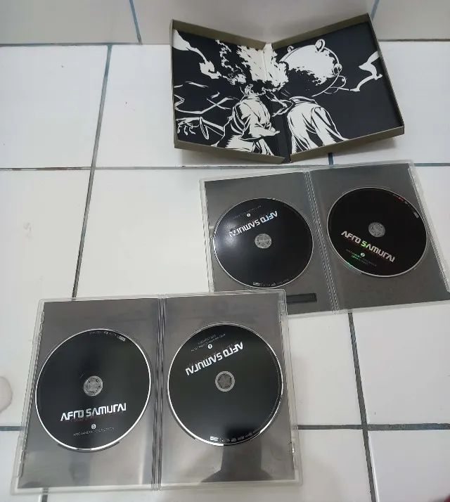 Box Afro Samurai 4 Discos - Capas e Estojos para Coleção - Foto 2