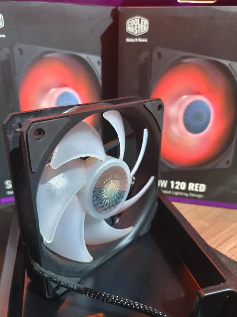 Ventoinhas / Fans Cooler Master SickleFlow 120mm - Foto 3