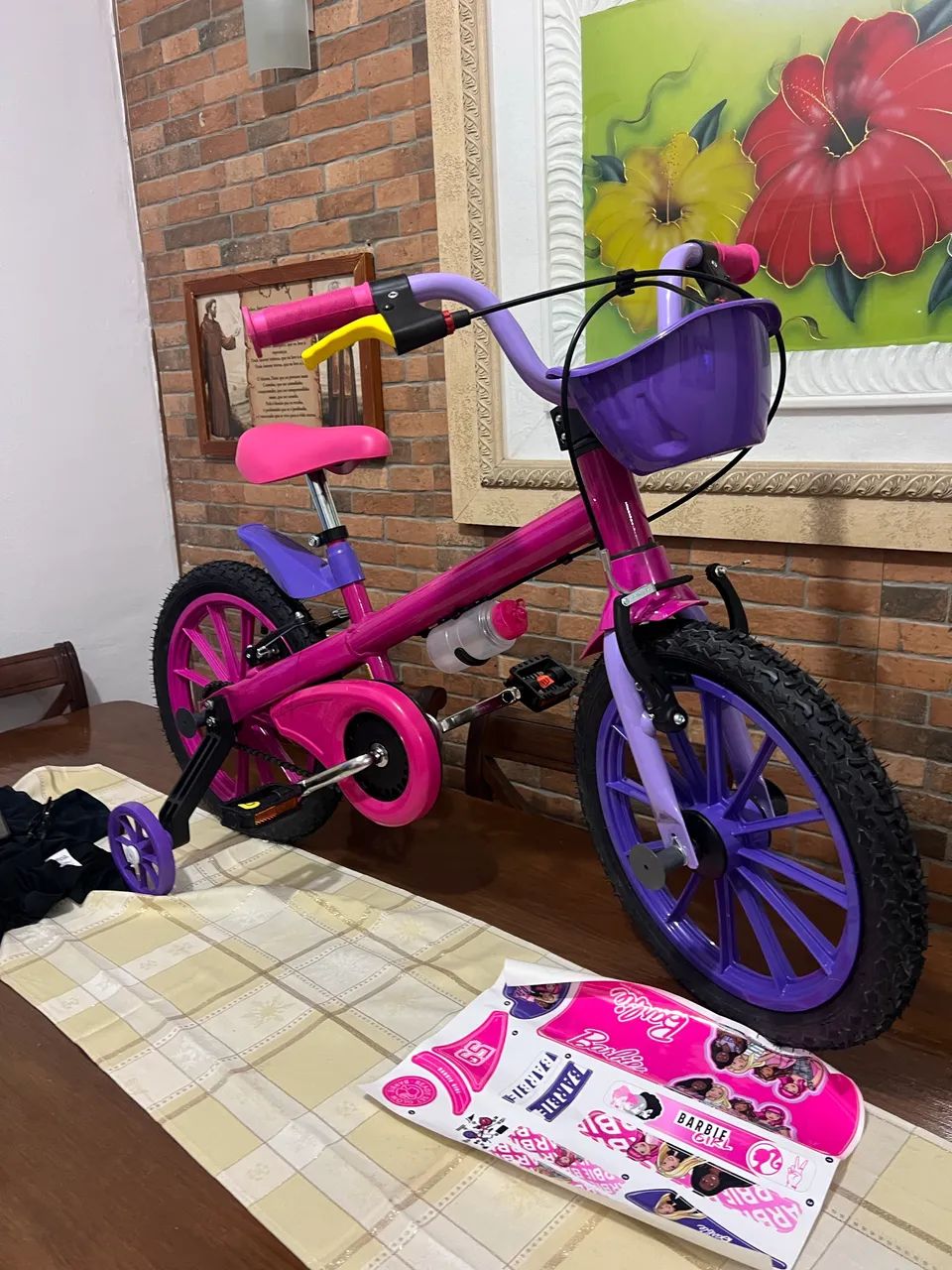 Bicicleta Barbie aro 16 nova na caixa - Foto 2