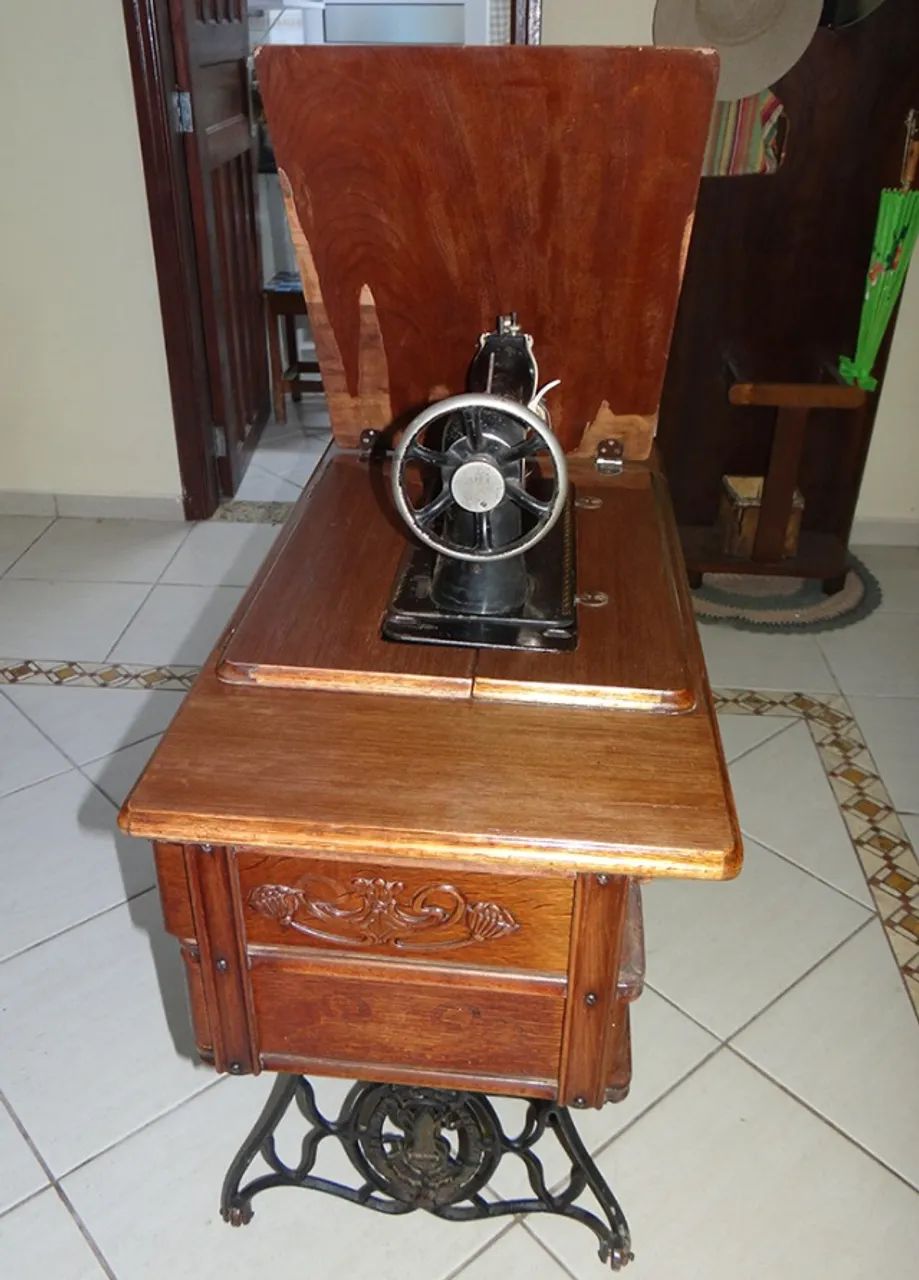 Maquina de costura SINGER antiga - 1916 - Foto 5