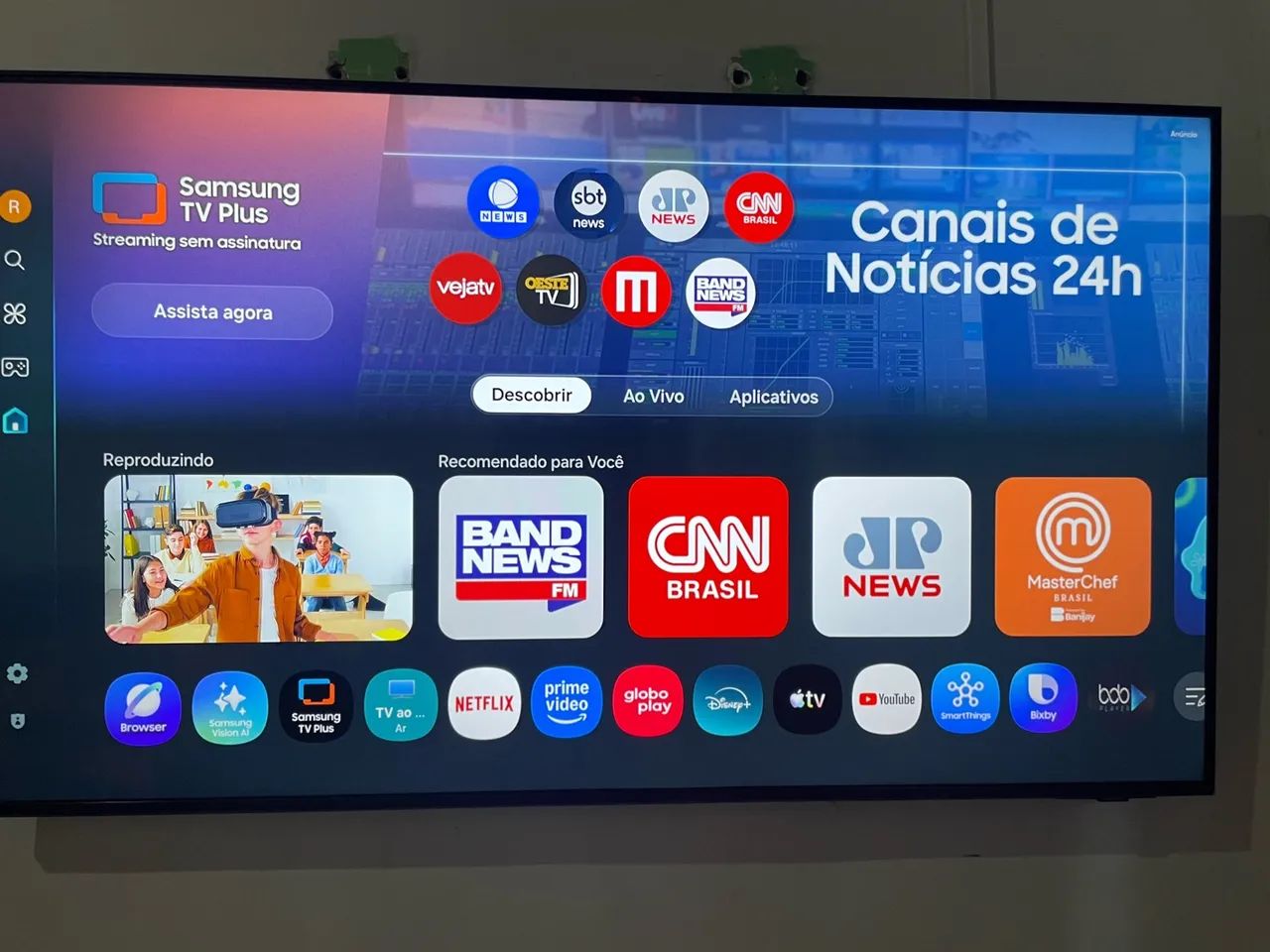 Vendo , smart TV , Samsung 50 polegadas - Foto 3