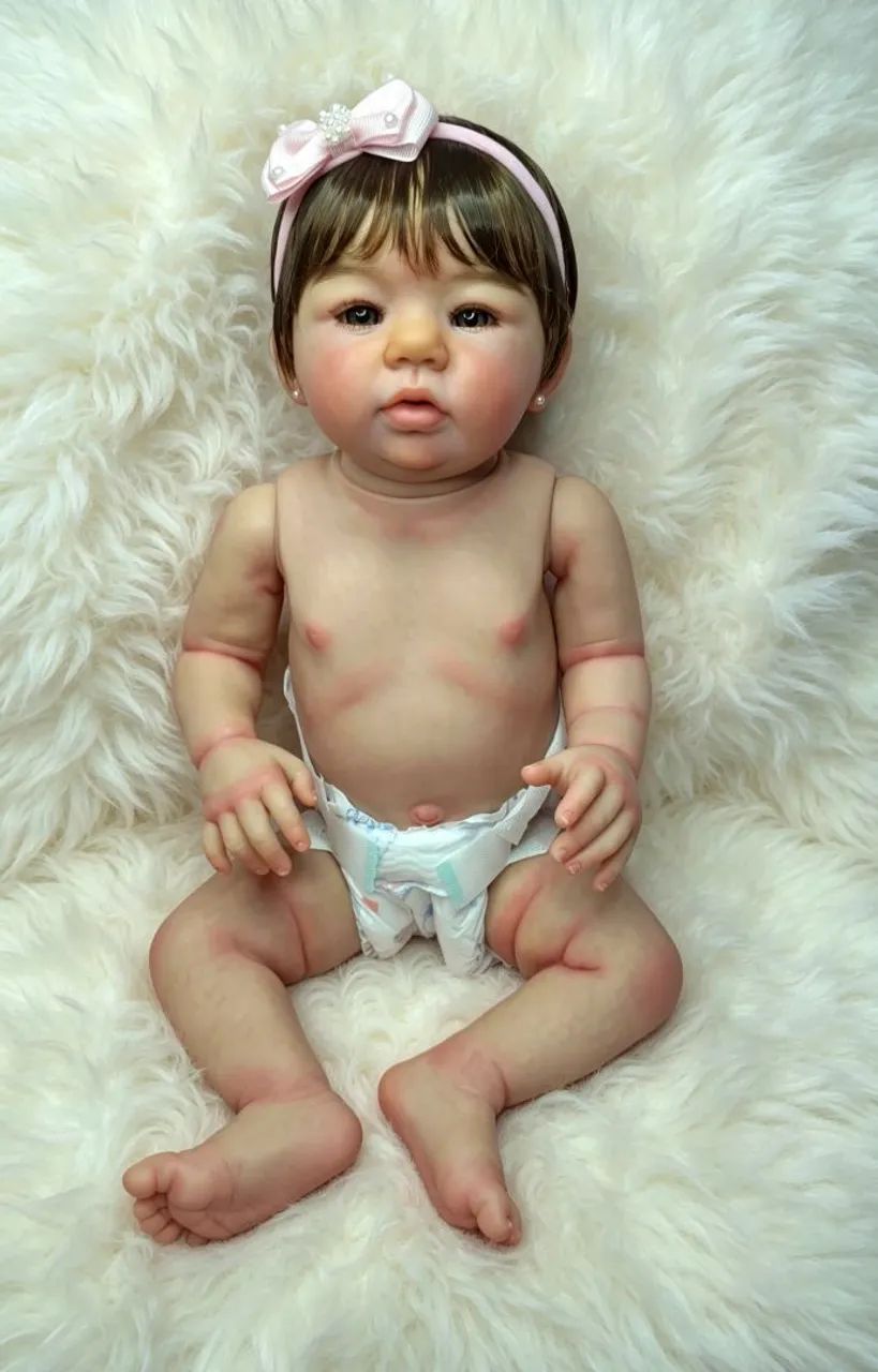 Bebe reborn cm corpo de vinil - Foto 2