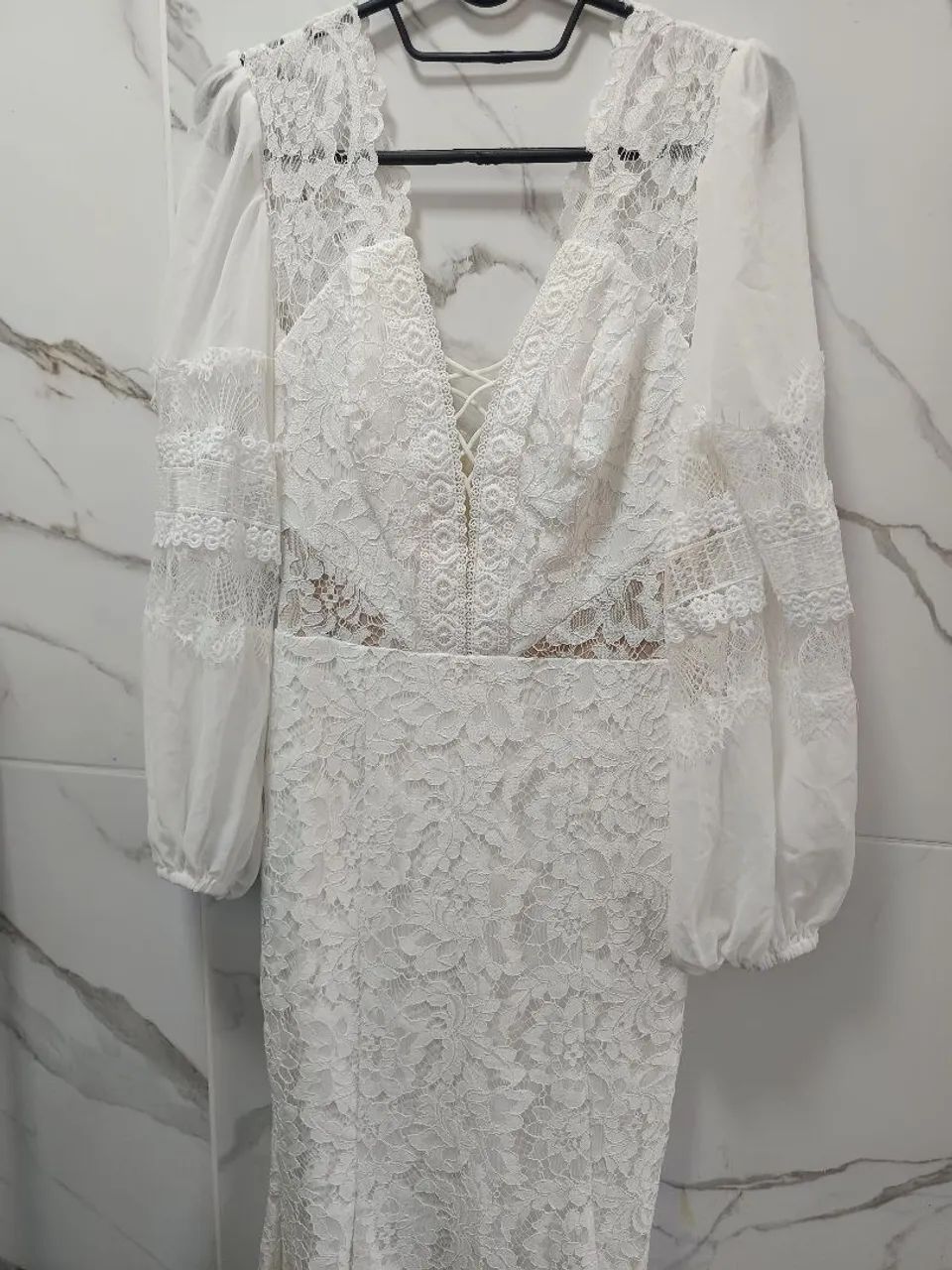 Vestido de casamento. 