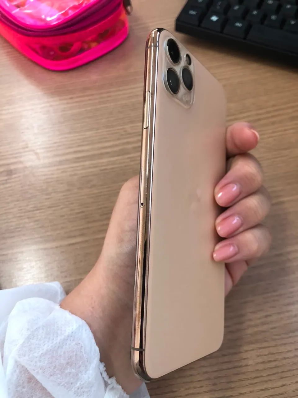 iPhone 11 Pro Max gold rose. 512gb - Foto 2