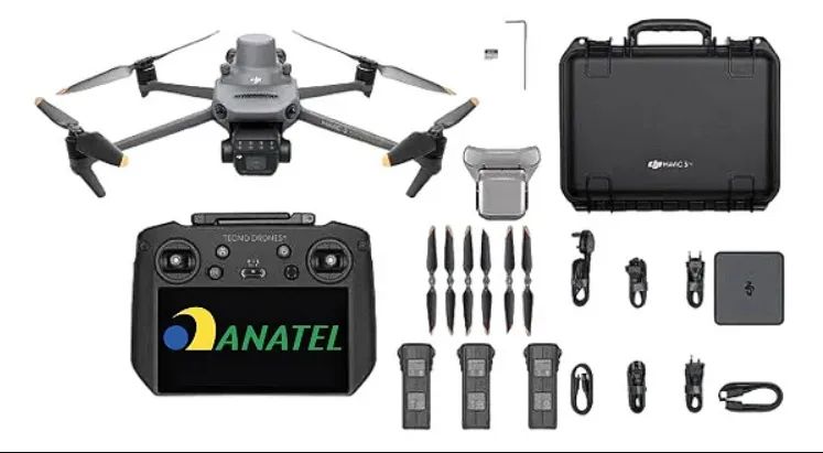 Drone Dji Mavic 3 Multispectral Com Kit 4 Baterias - Foto 2
