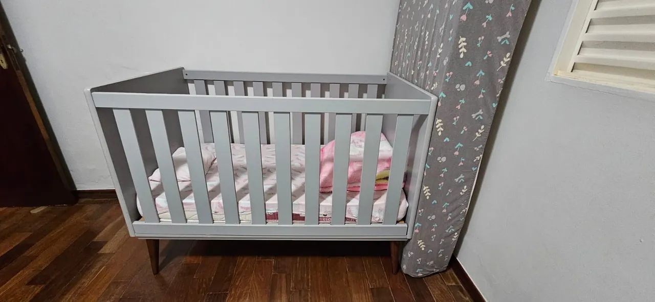 Berço Mini Cama Theo Retrô  - Foto 3