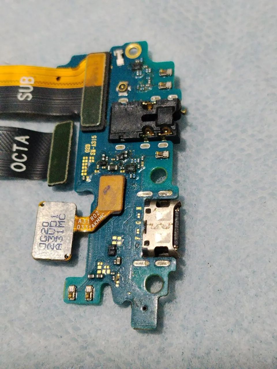 Plaquinha de carga original Galaxy A31 - Foto 2