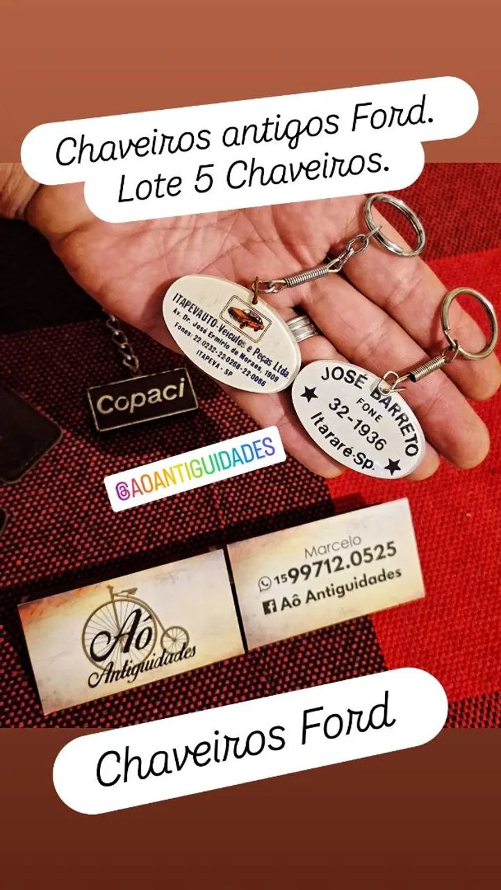 Chaveiros antigos  - Foto 5