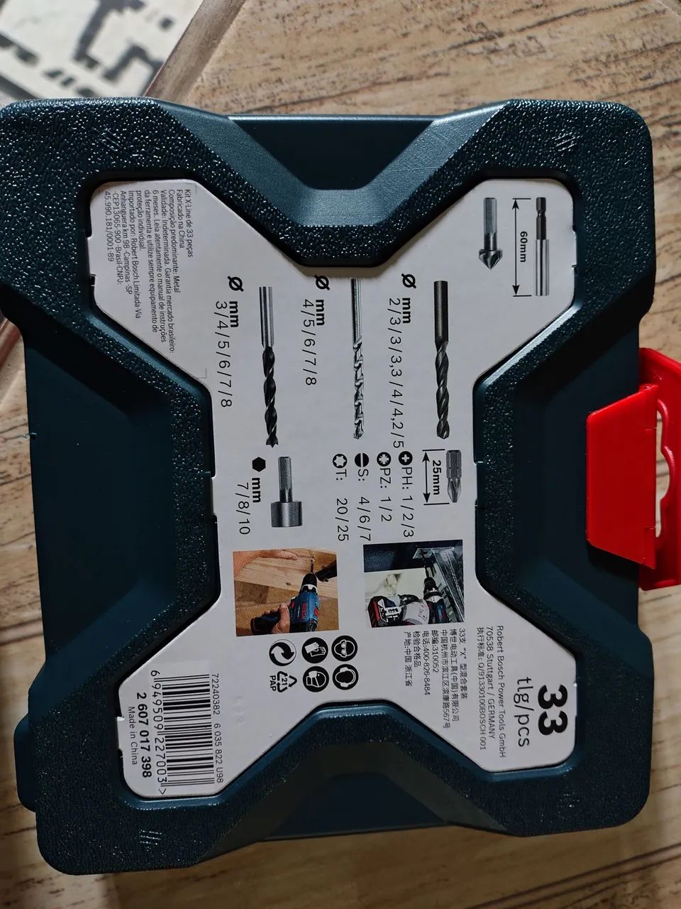 BOSCH 121221252 １２本セット Bosch kit de pontas e brocas x-line - Ferramentas de Construção