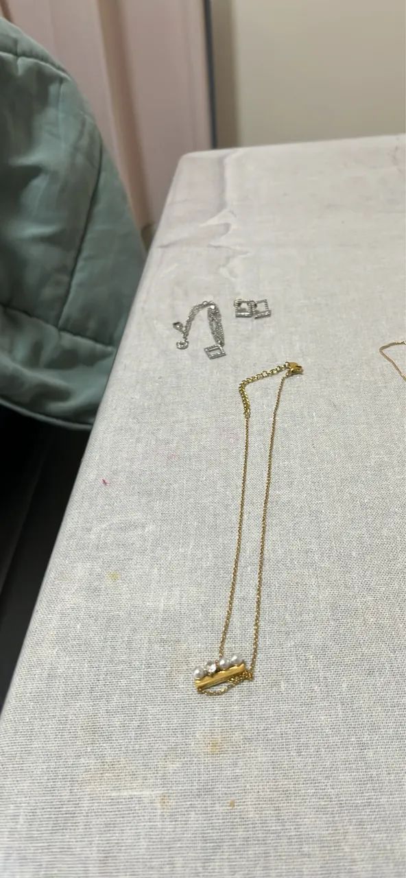 Kit Lote de Semijoias / Bijuterias Finas (Colares, Pulseiras e Brincos)