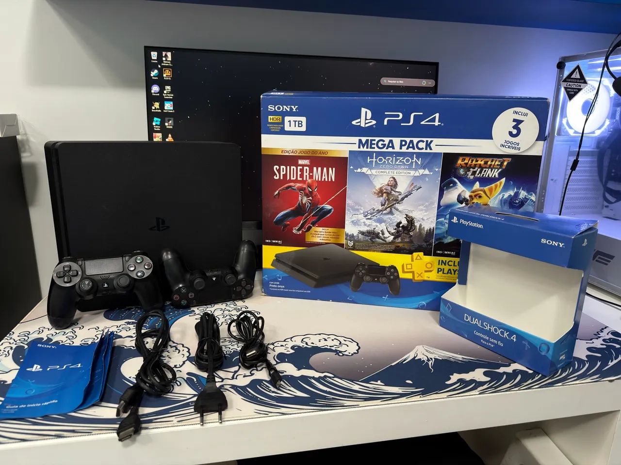 PS4 Slim 1TB - Foto 2