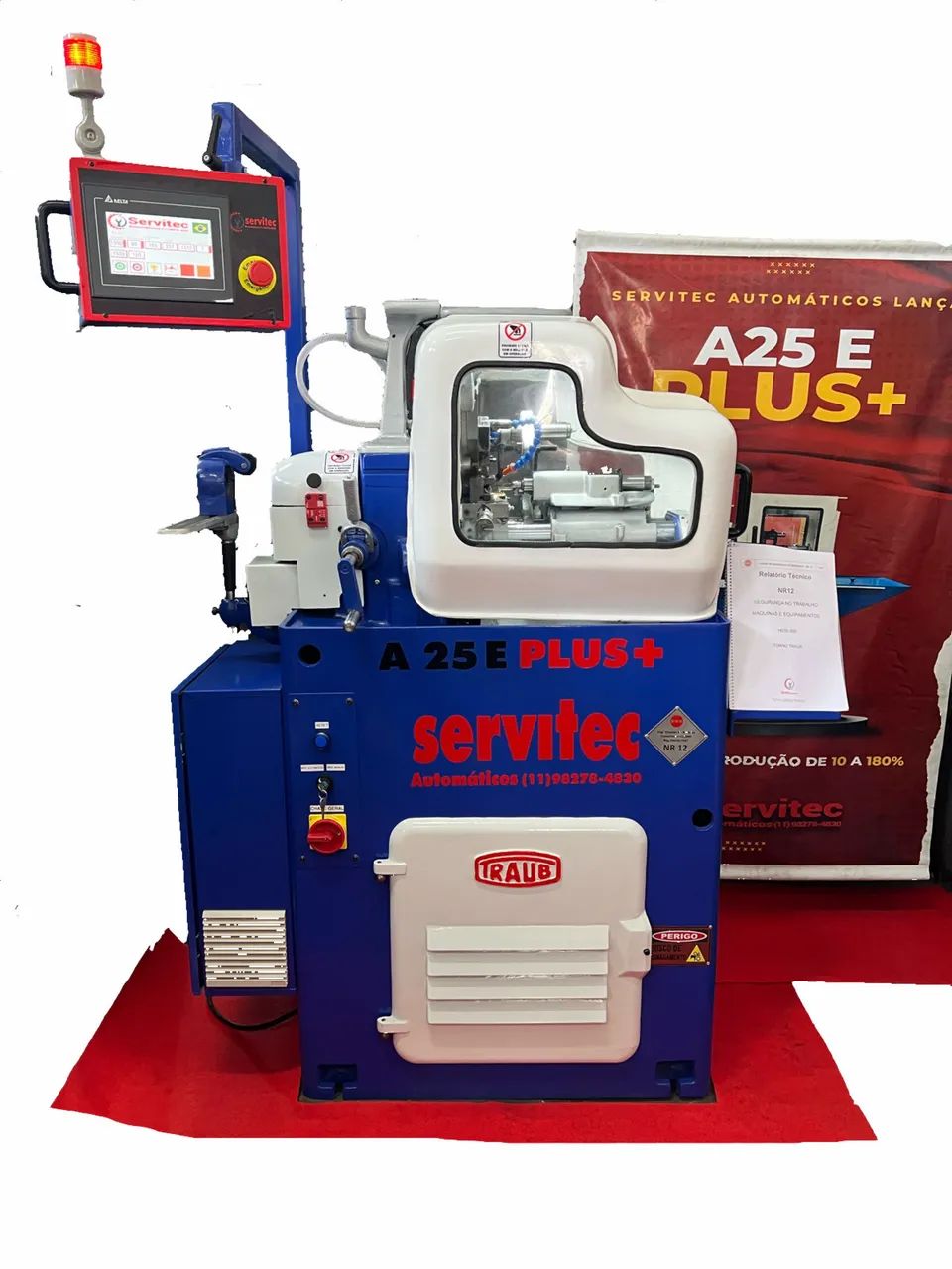 Torno automático Traub A25 E PLUS+ Reformado 