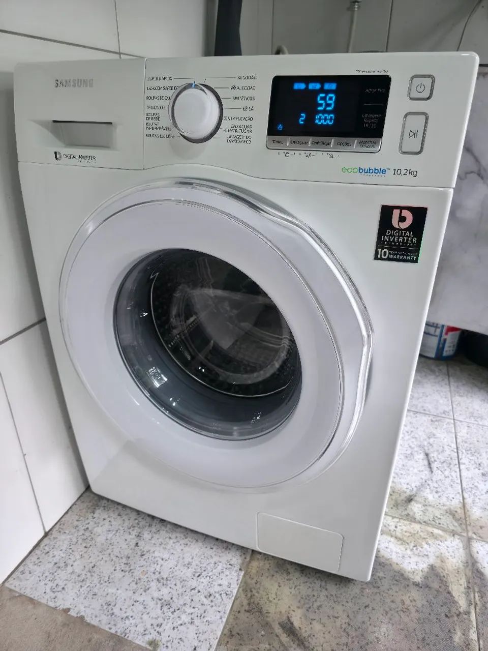 Lavadora Samsung 10,2kg 